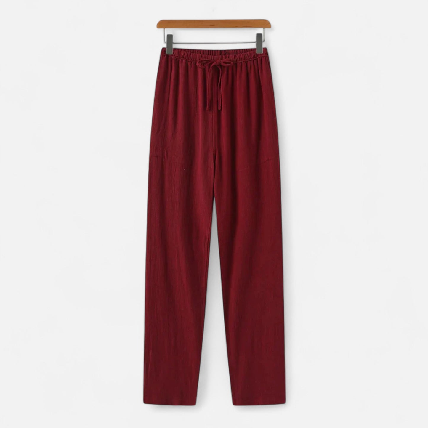 Elanclo | Men’s Heritage Linen Slim Trousers