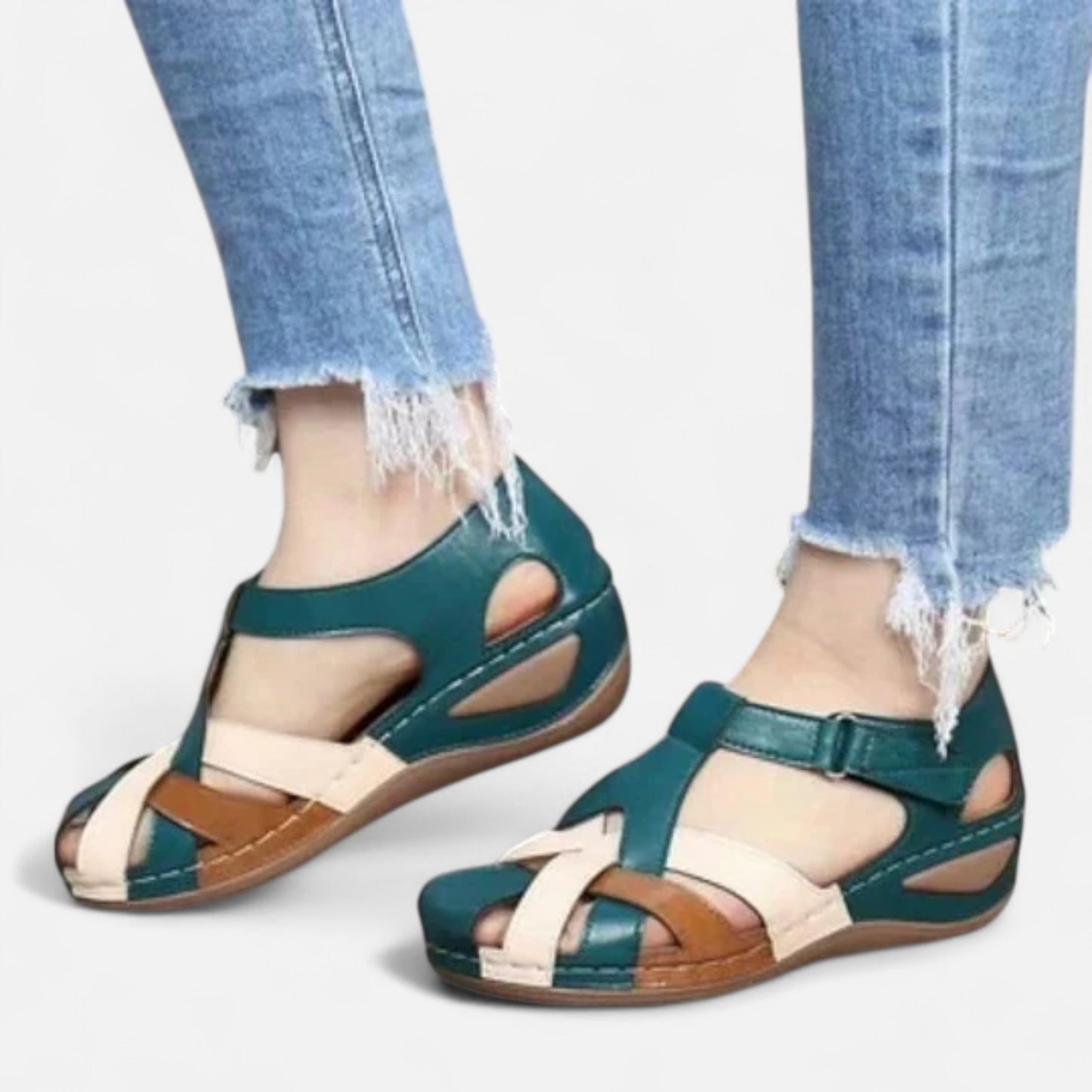 Elanclo | Women’s Elegant Orthopedic Slip-On Sandals