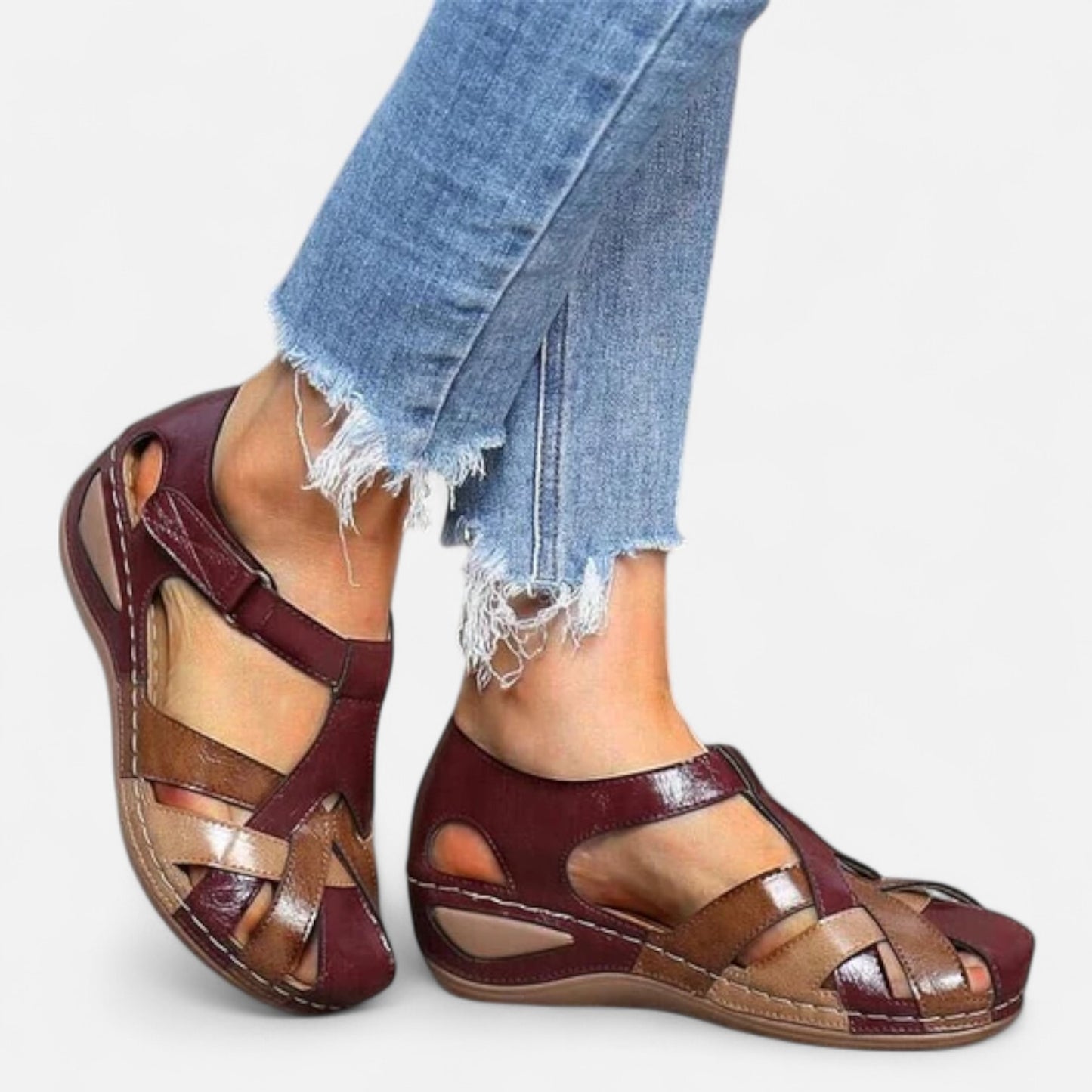 Elanclo | Women’s Elegant Orthopedic Slip-On Sandals
