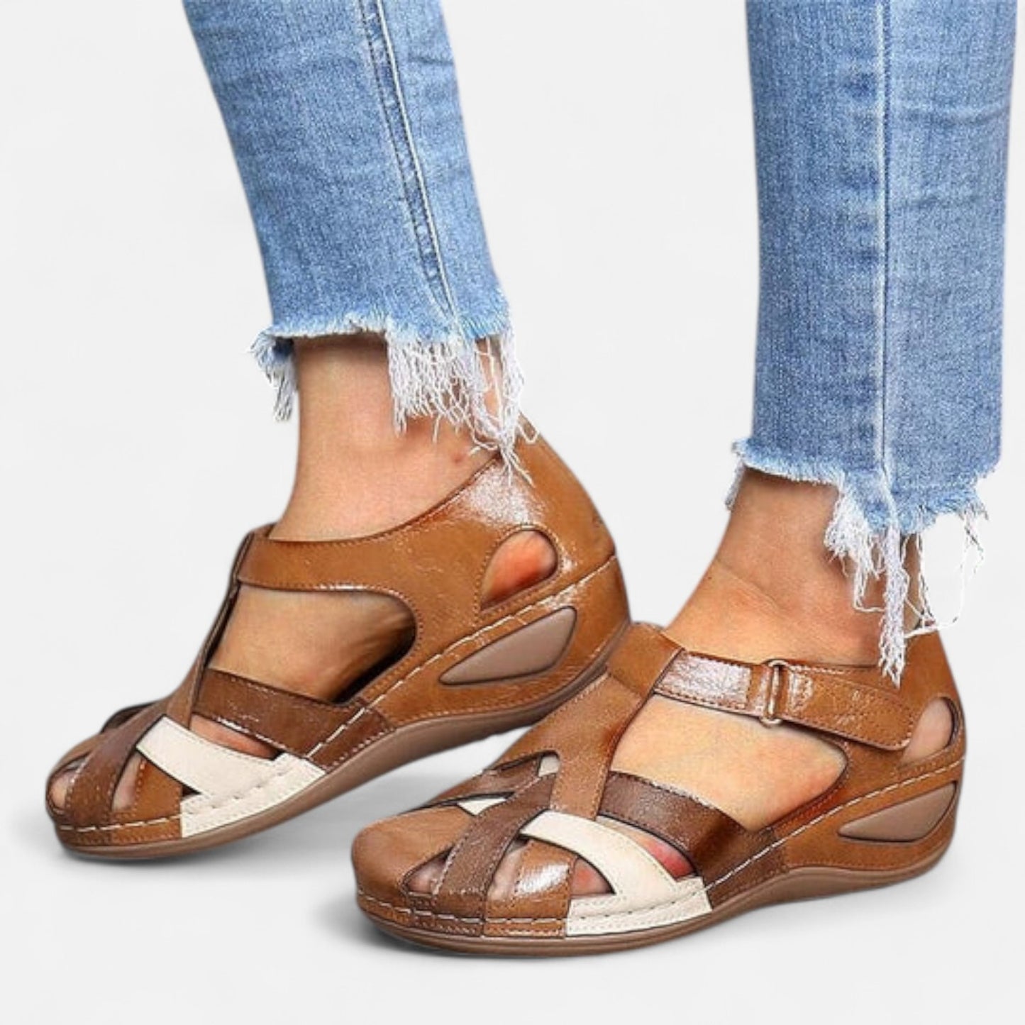 Elanclo | Women’s Elegant Orthopedic Slip-On Sandals
