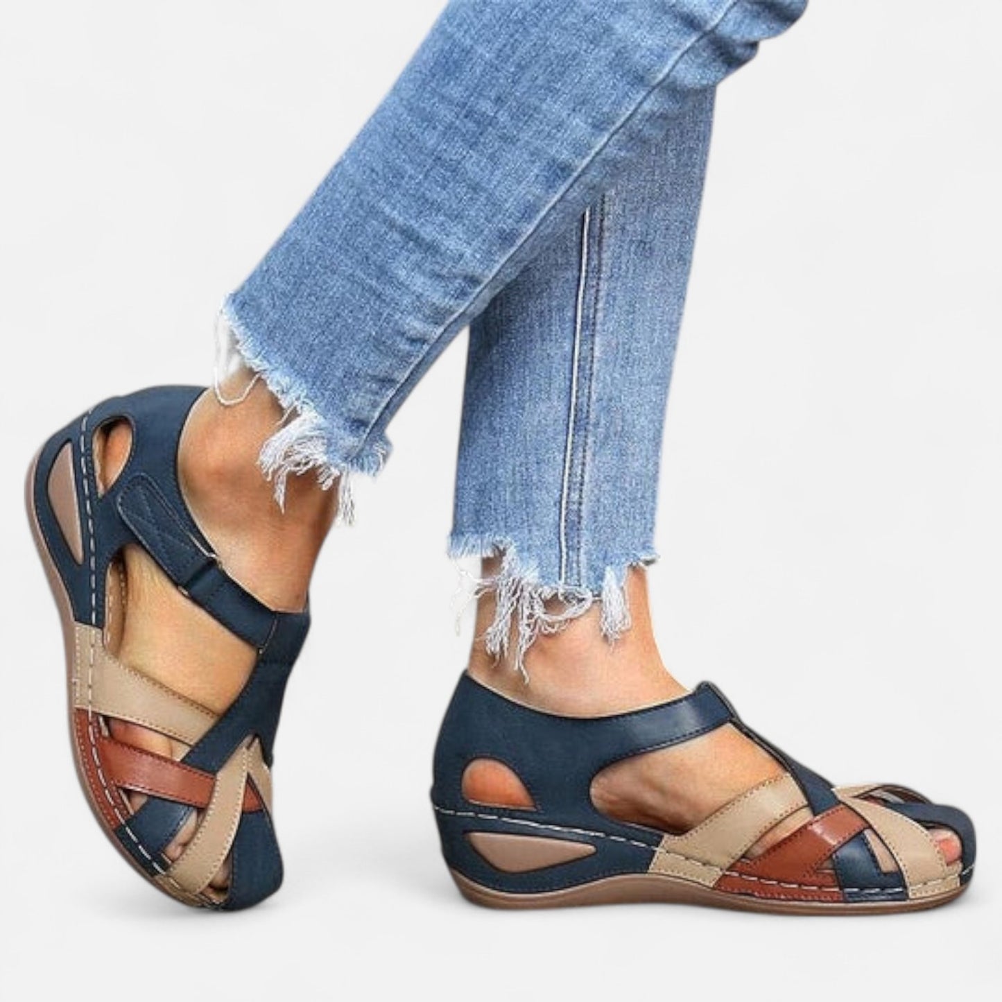 Elanclo | Women’s Elegant Orthopedic Slip-On Sandals
