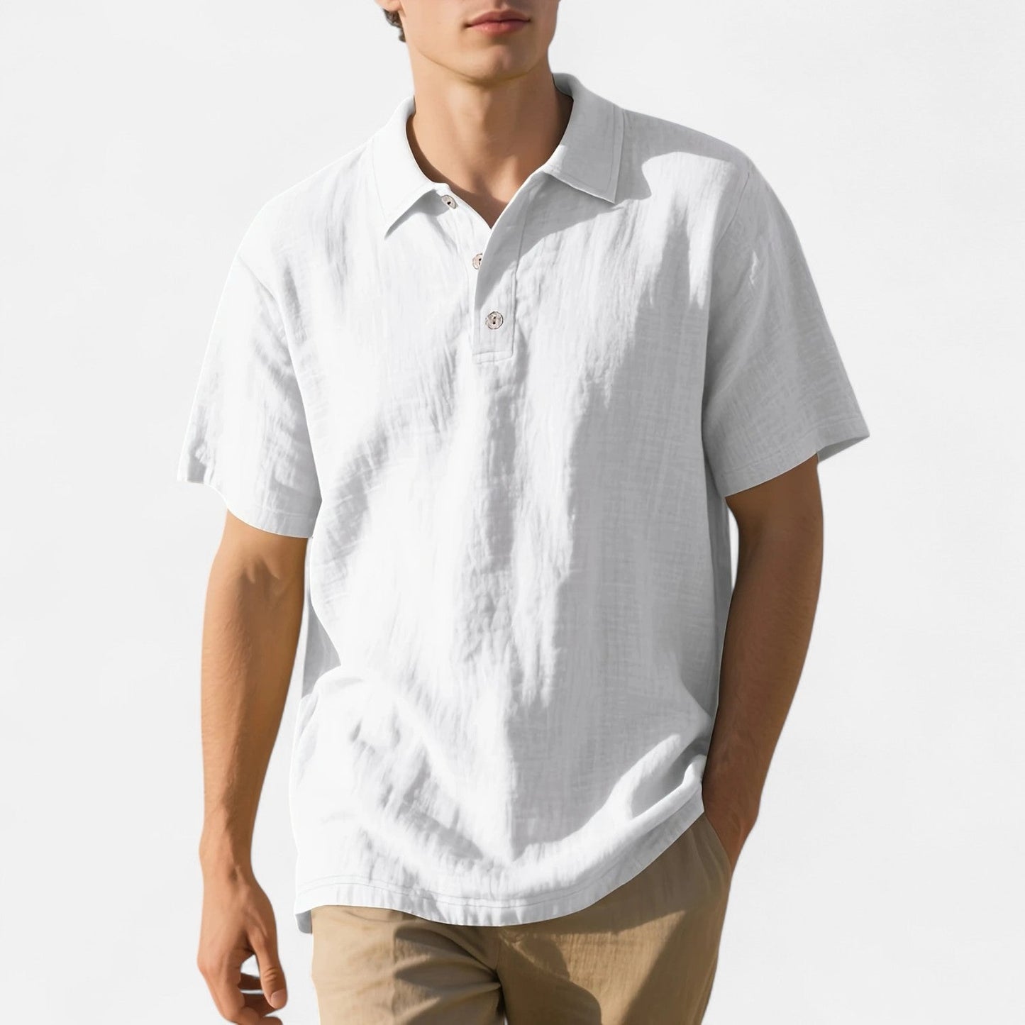 Elanclo | Men’s Linen Shirt – Heritage Summer Cut