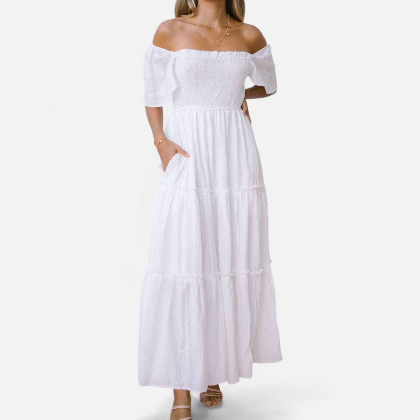 Elanclo | Women’s Tatiana Tiered Countryside Dress