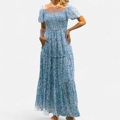 Elanclo | Women’s Tatiana Tiered Countryside Dress