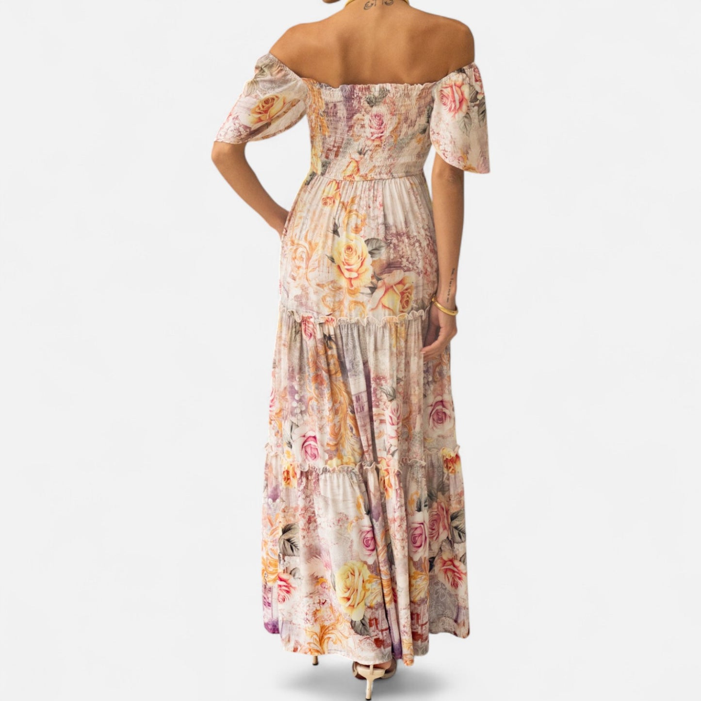 Elanclo | Women’s Tatiana Tiered Countryside Dress