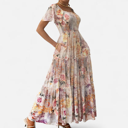 Elanclo | Women’s Tatiana Tiered Countryside Dress