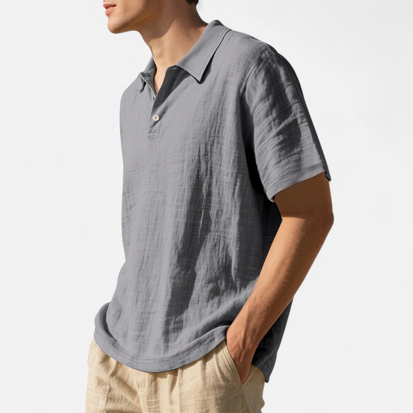 Elanclo | Men’s Linen Shirt – Heritage Summer Cut