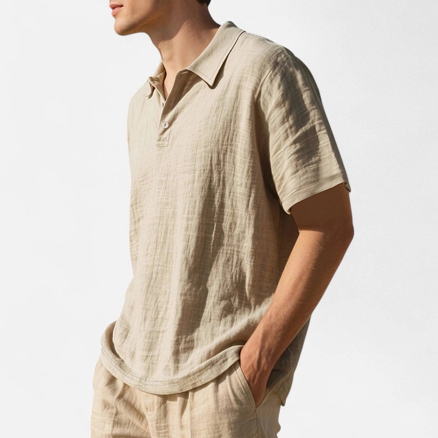 Elanclo | Men’s Linen Shirt – Heritage Summer Cut
