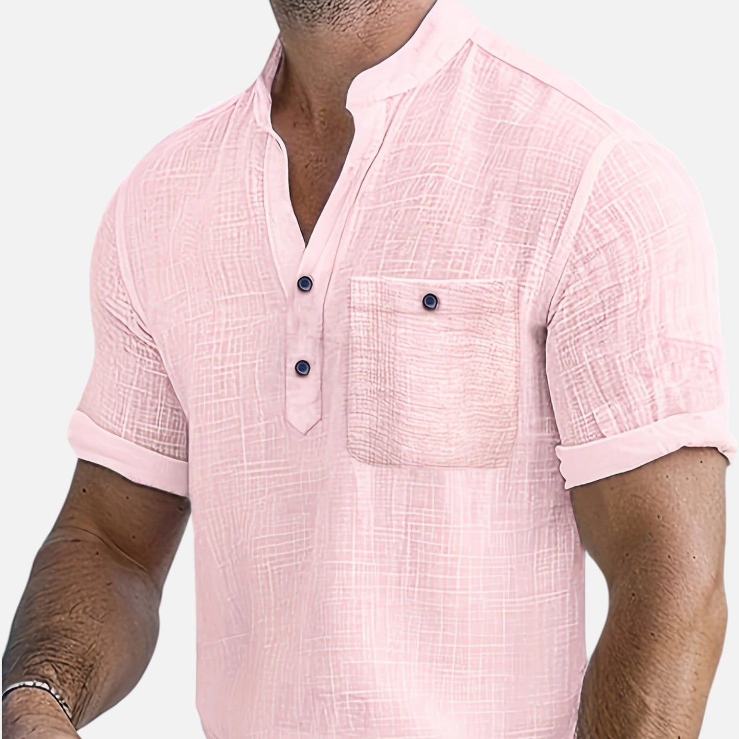 Elanclo | Men’s Notch Collar Shirt – Riviera Airwear