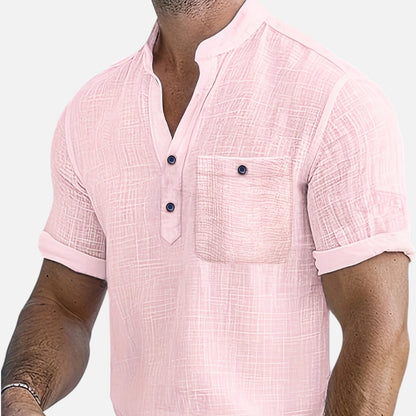 Elanclo | Men’s Notch Collar Shirt – Riviera Airwear