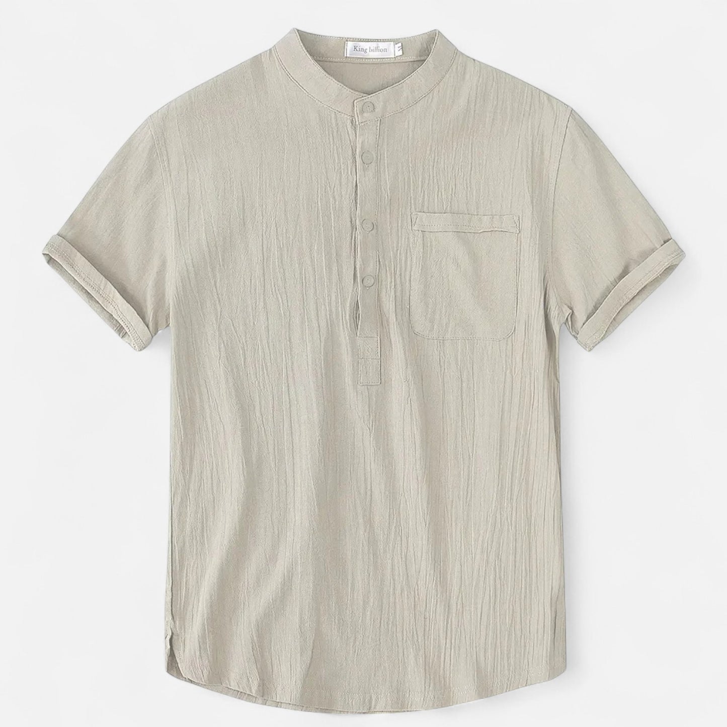 Elanclo | Men’s Heritage Cotton-Linen Short Sleeve Tee