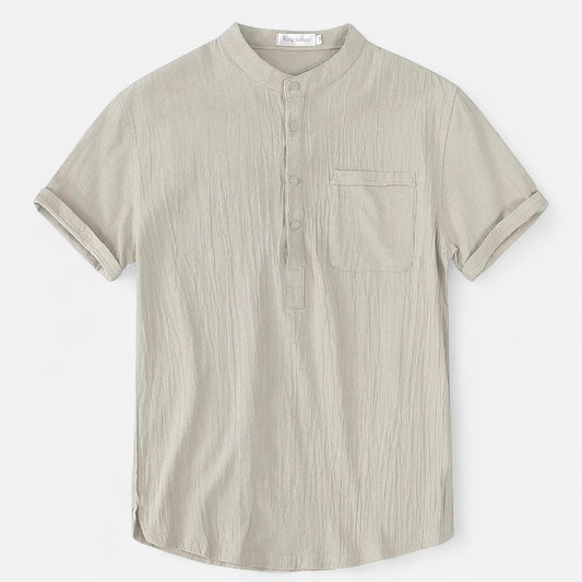 Elanclo | Men’s Heritage Cotton-Linen Short Sleeve Tee