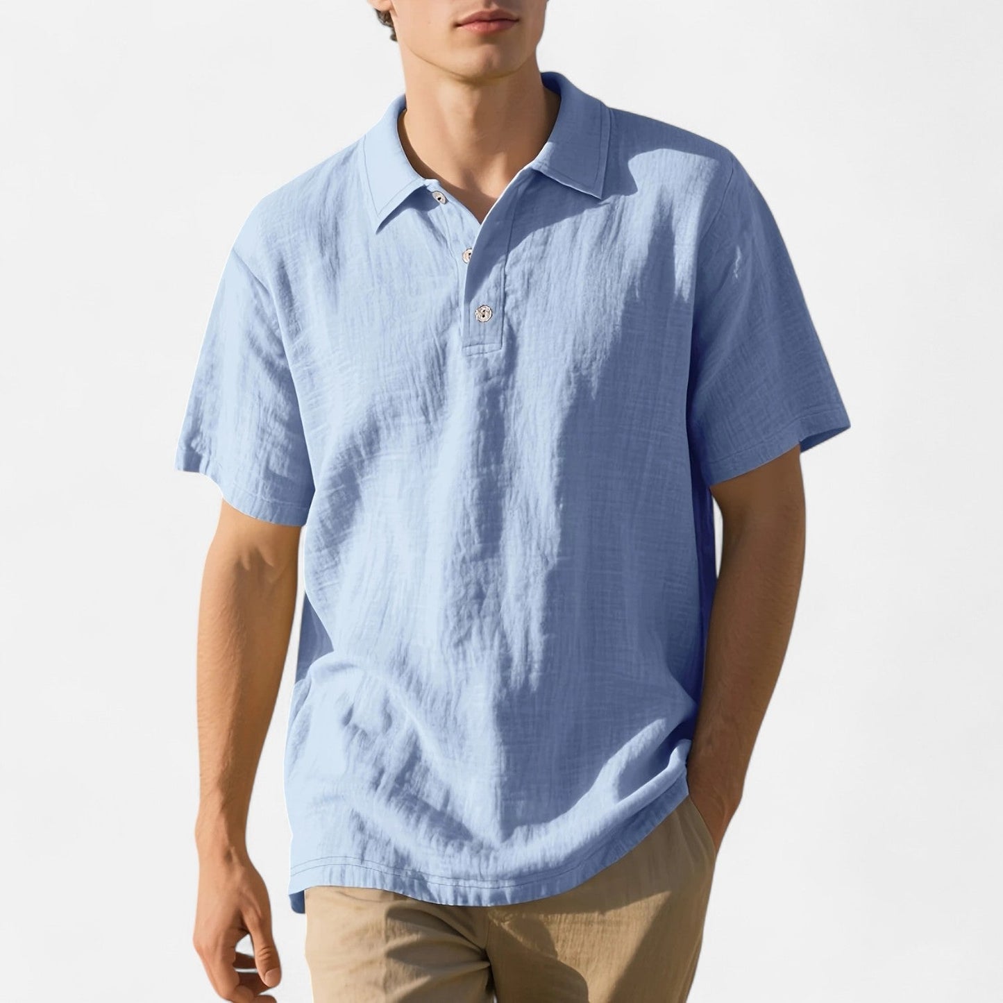 Elanclo | Men’s Linen Shirt – Heritage Summer Cut