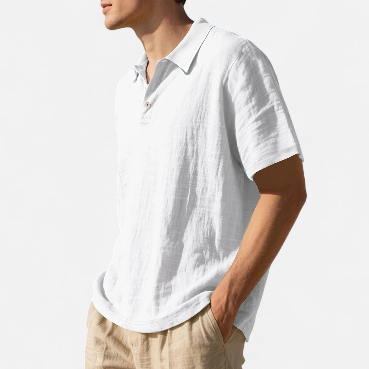 Elanclo | Men’s Linen Shirt – Heritage Summer Cut