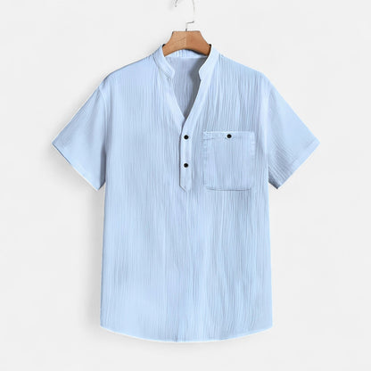 Elanclo | Men’s Notch Collar Shirt – Riviera Airwear