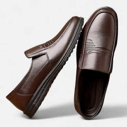 Elanclo | Men’s Leather Loafers – Ivy Slip-On Elegance