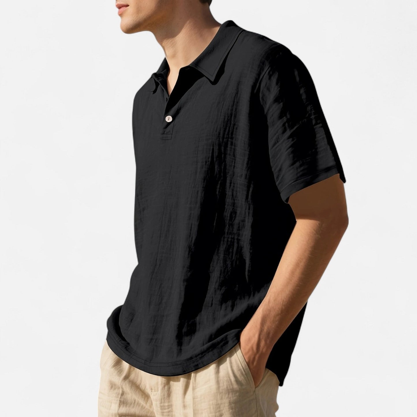 Elanclo | Men’s Linen Shirt – Heritage Summer Cut