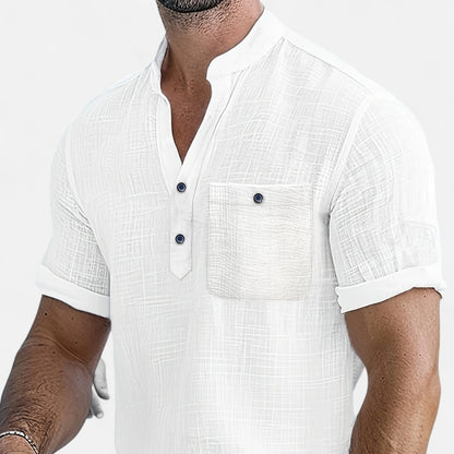 Elanclo | Men’s Notch Collar Shirt – Riviera Airwear