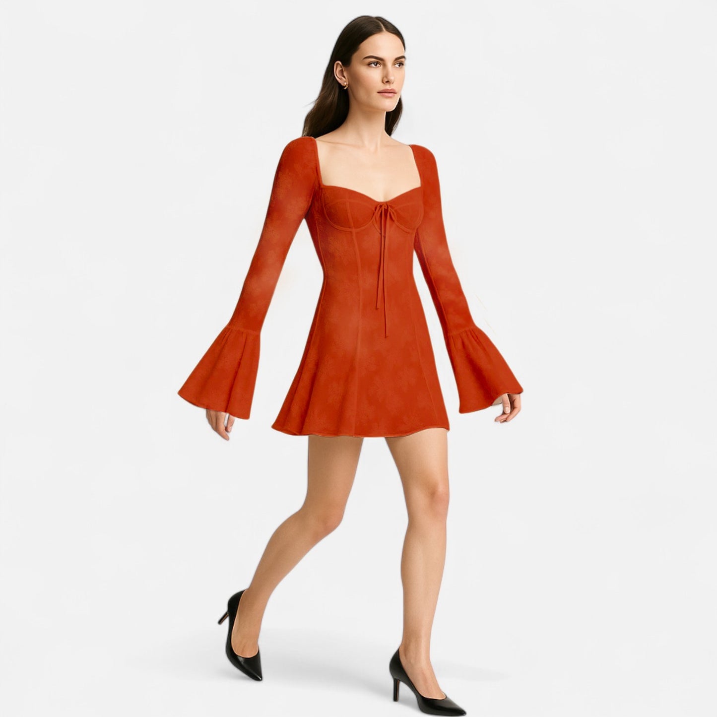 Elanclo | Women’s Lace Corset Mini Dress