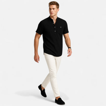 Elanclo | Men’s Notch Collar Shirt – Riviera Airwear