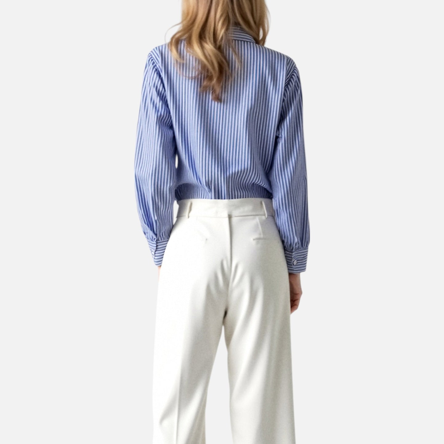 Elanclo | Women’s Heritage Stripe Button-Up Blouse