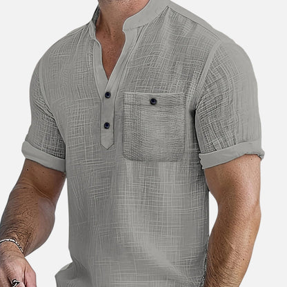 Elanclo | Men’s Notch Collar Shirt – Riviera Airwear