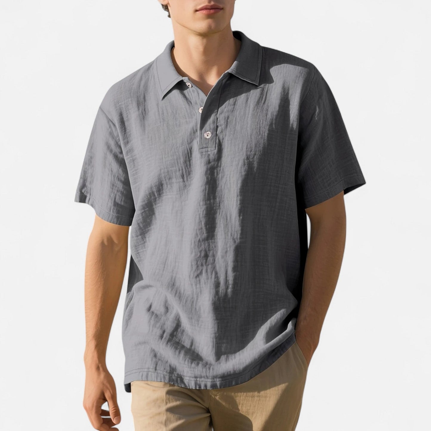 Elanclo | Men’s Linen Shirt – Heritage Summer Cut
