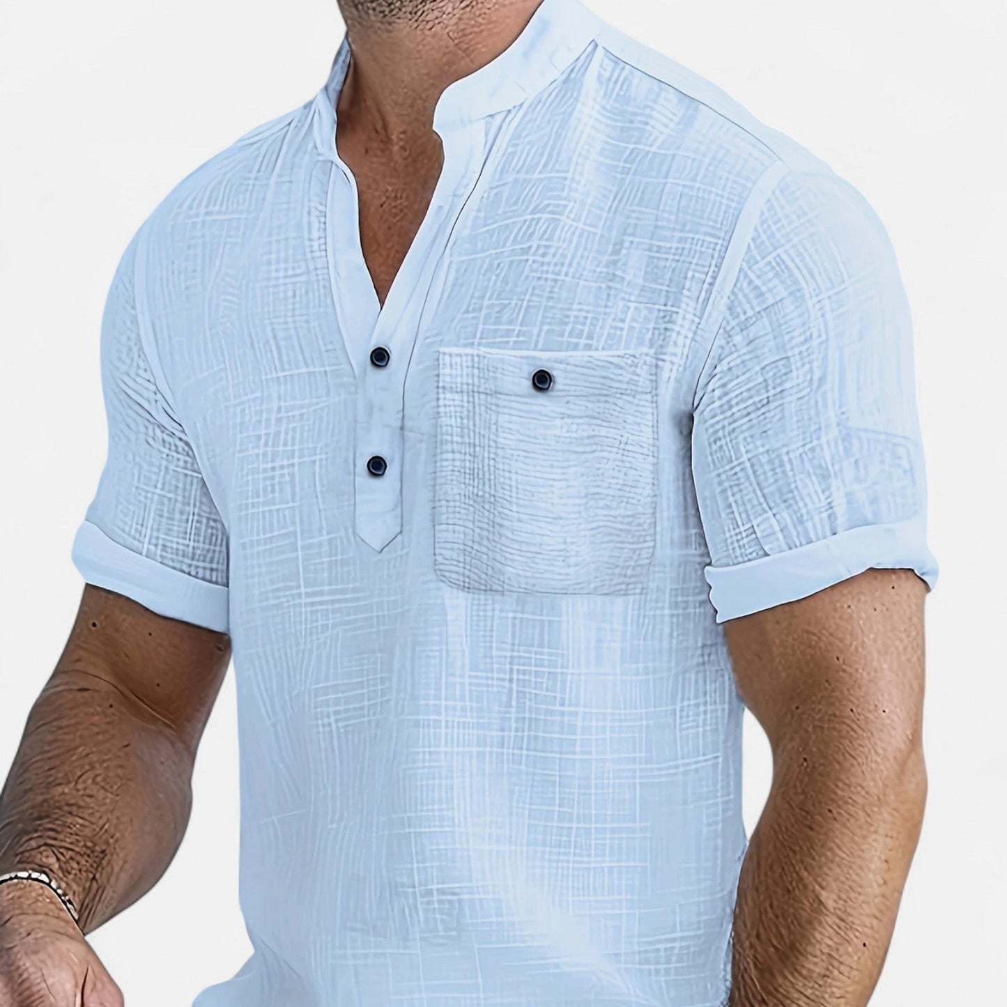 Elanclo | Men’s Notch Collar Shirt – Riviera Airwear