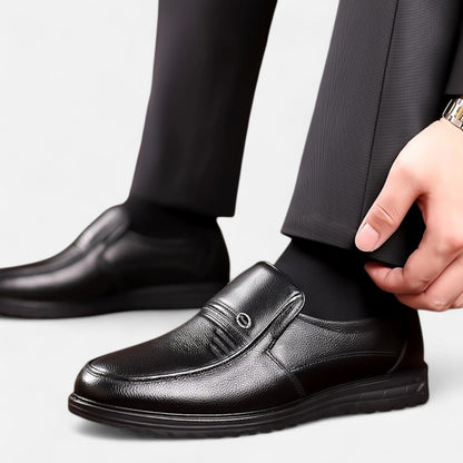 Elanclo | Men’s Leather Loafers – Ivy Slip-On Elegance