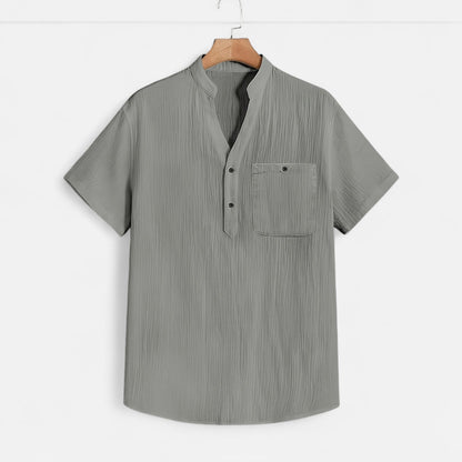 Elanclo | Men’s Notch Collar Shirt – Riviera Airwear