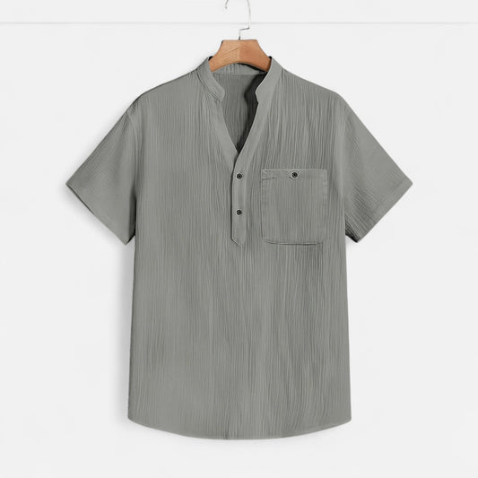 Elanclo | Men’s Notch Collar Shirt – Riviera Airwear