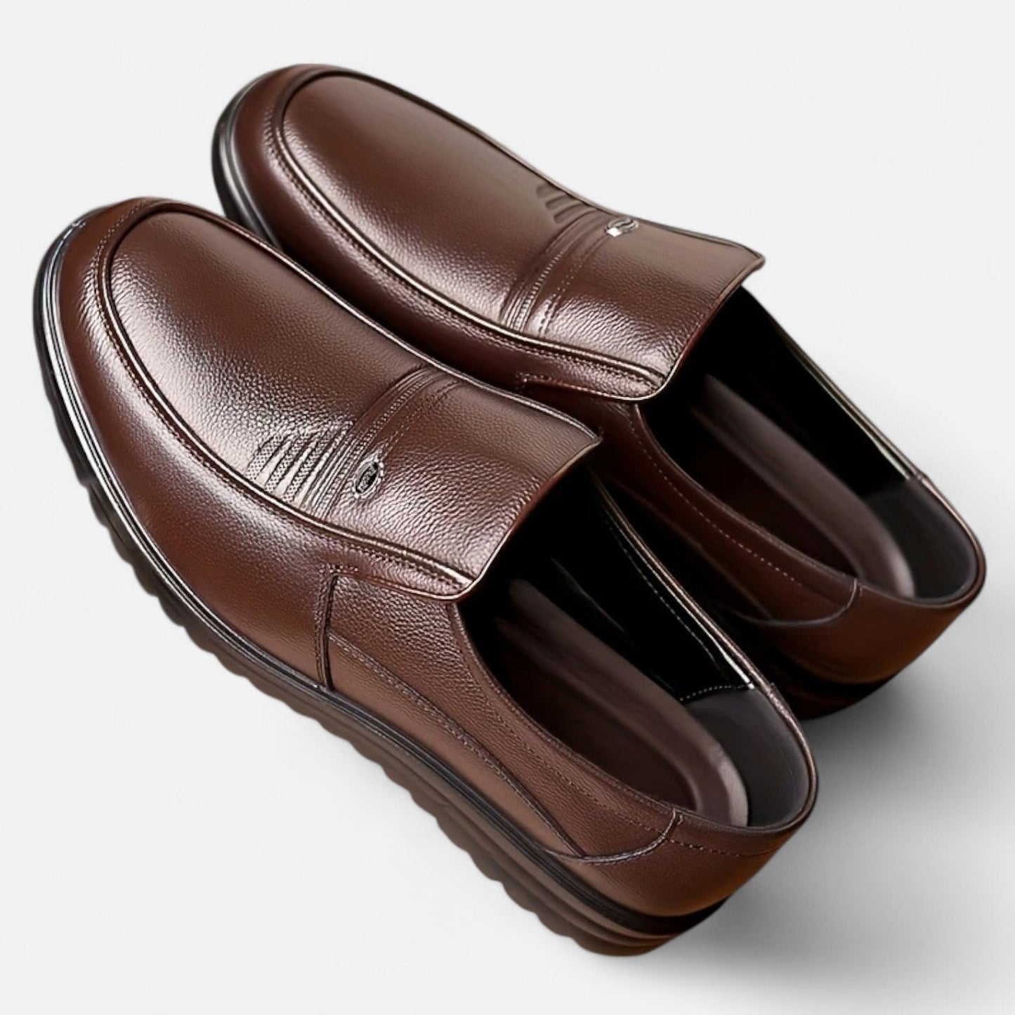 Elanclo | Men’s Leather Loafers – Ivy Slip-On Elegance