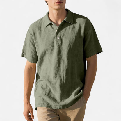 Elanclo | Men’s Linen Shirt – Heritage Summer Cut