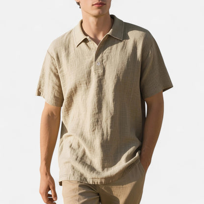 Elanclo | Men’s Linen Shirt – Heritage Summer Cut