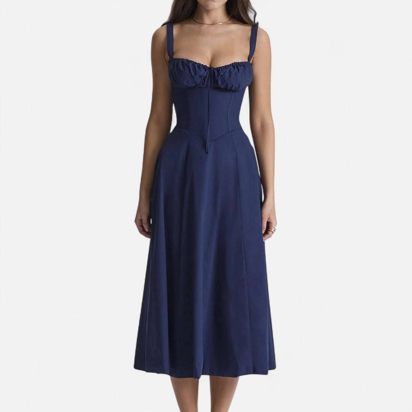 Elanclo | Women’s Vintage Bloom Bustier Dress