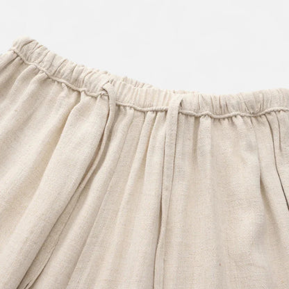 Elanclo | Men’s Heritage Linen Slim Trousers