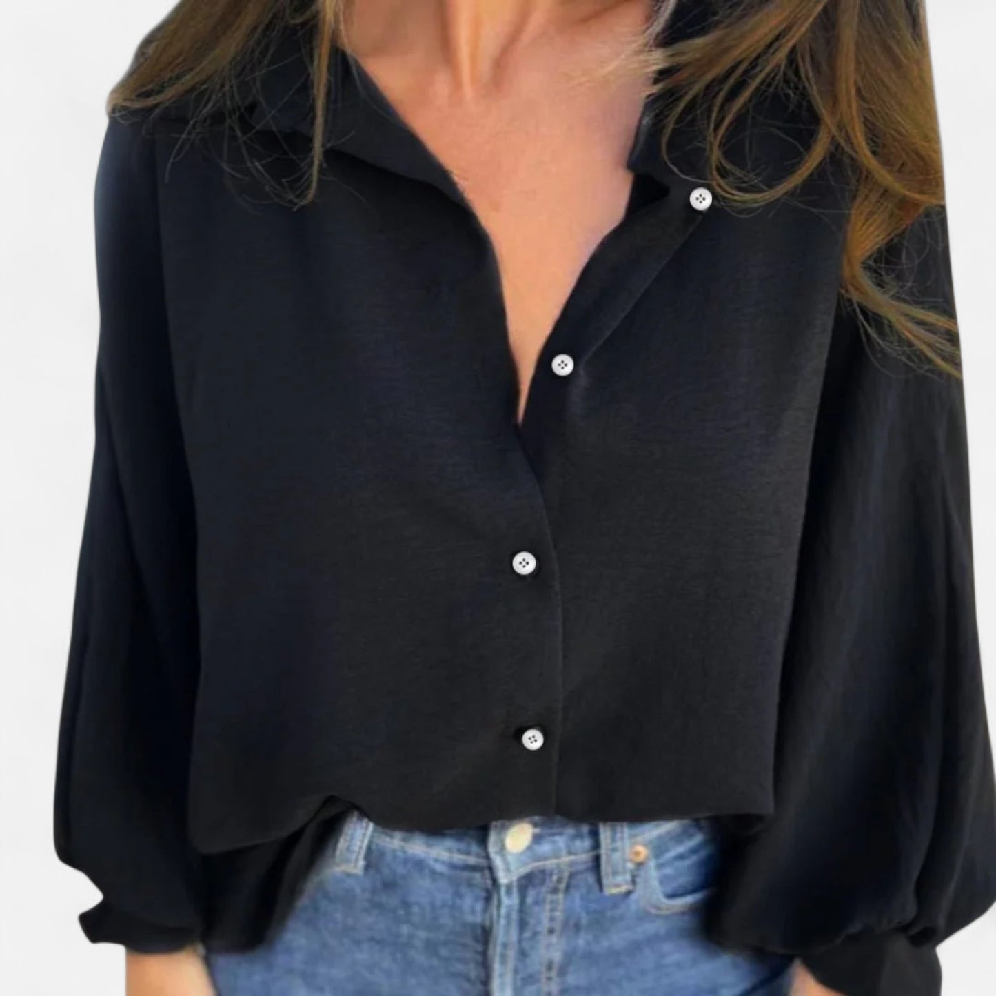 Elanclo | Women’s Relaxed Button-Down Blouse