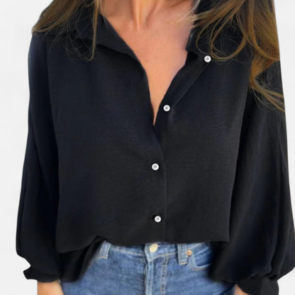 Elanclo | Women’s Relaxed Button-Down Blouse