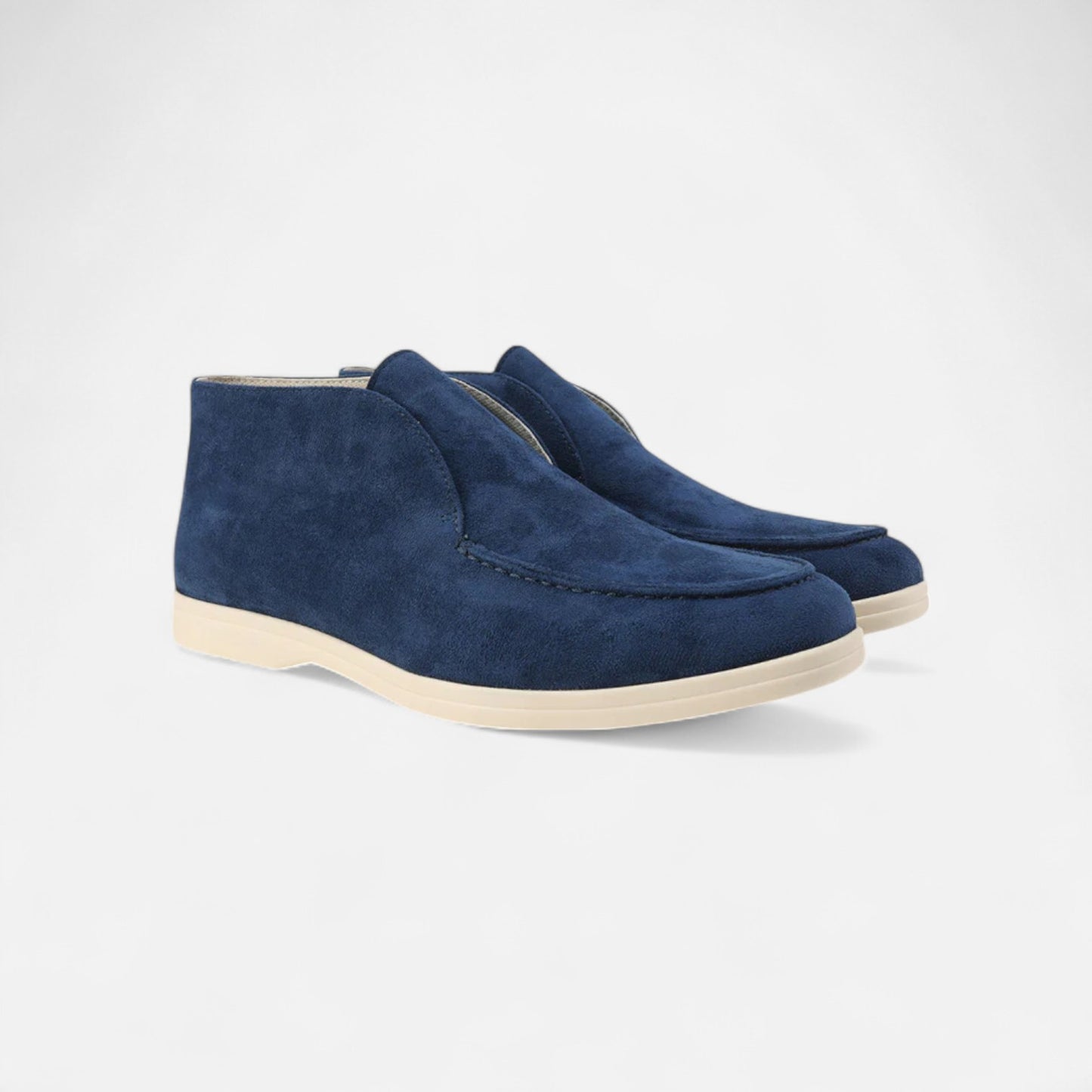 Elanclo | Men’s High Suede Slip-On Loafers