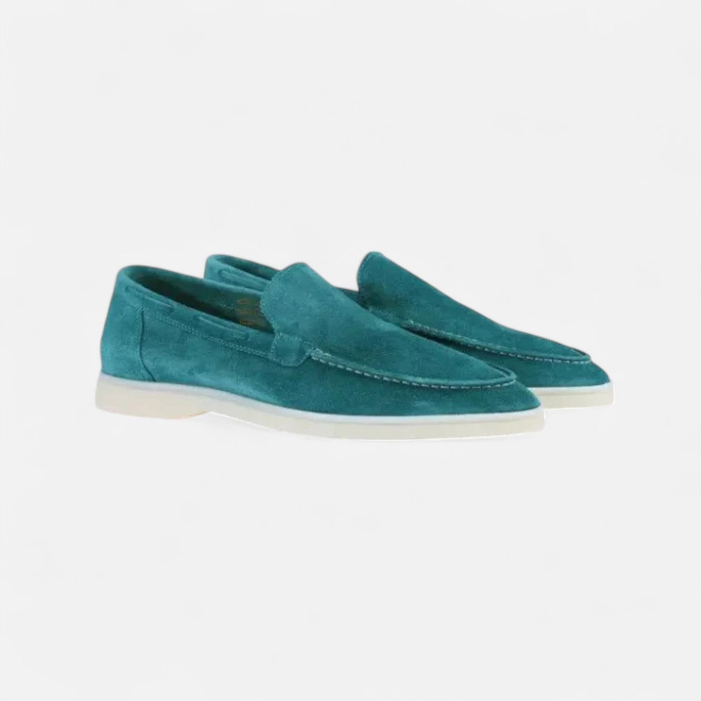Elanclo | Men’s Heritage Suede Penny Loafers