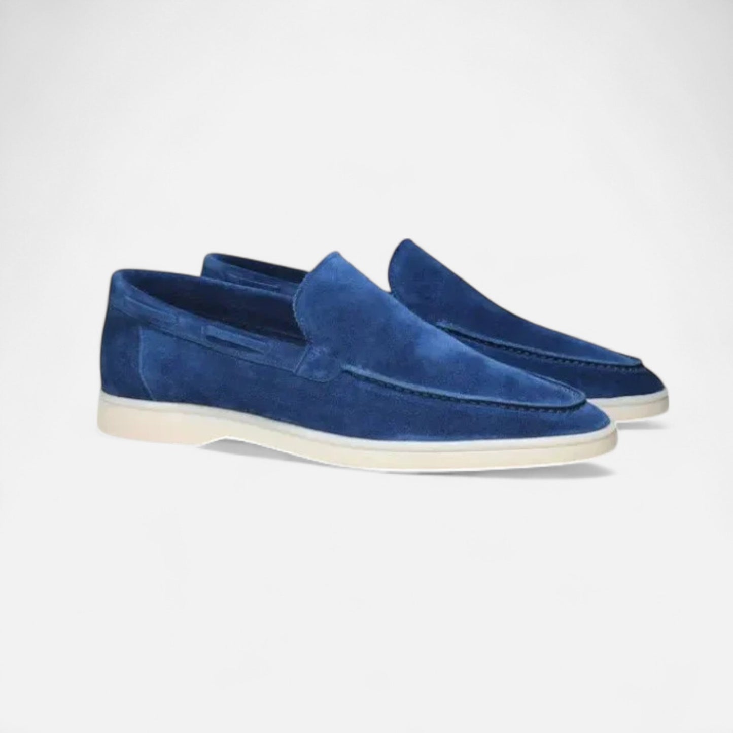 Elanclo | Men’s Heritage Suede Penny Loafers