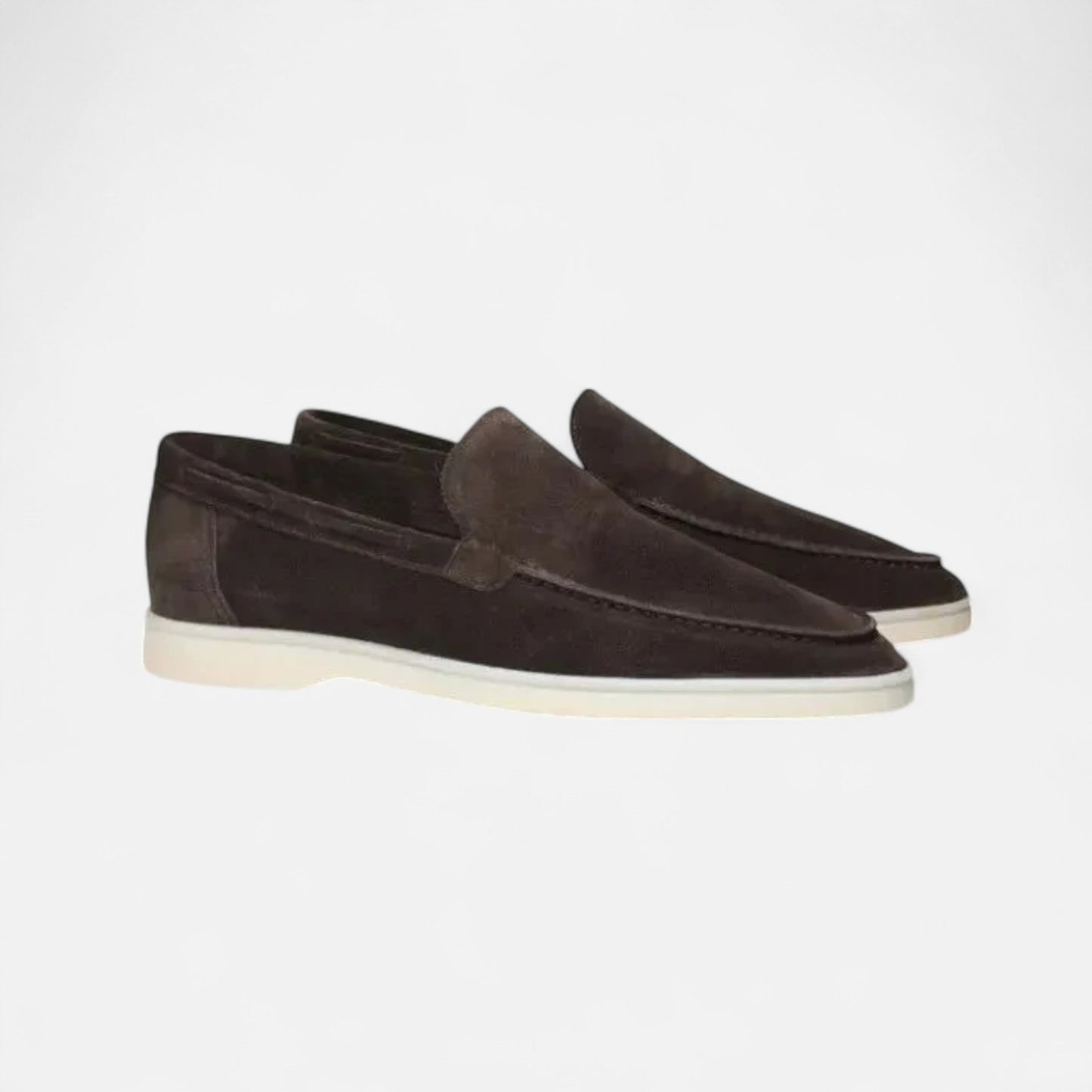 Elanclo | Men’s Heritage Suede Penny Loafers