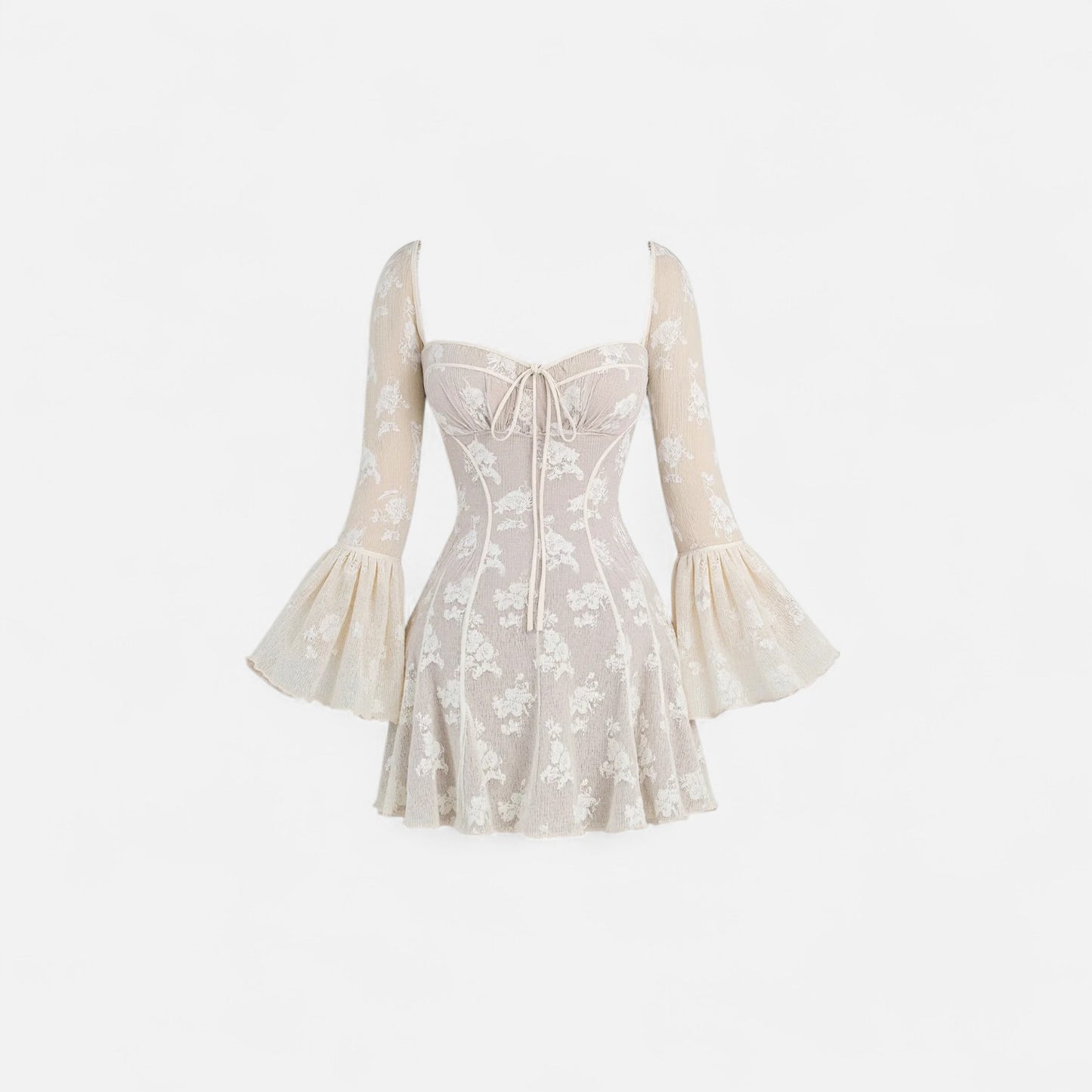 Elanclo | Women’s Lace Corset Mini Dress