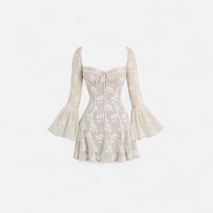 Elanclo | Women’s Lace Corset Mini Dress