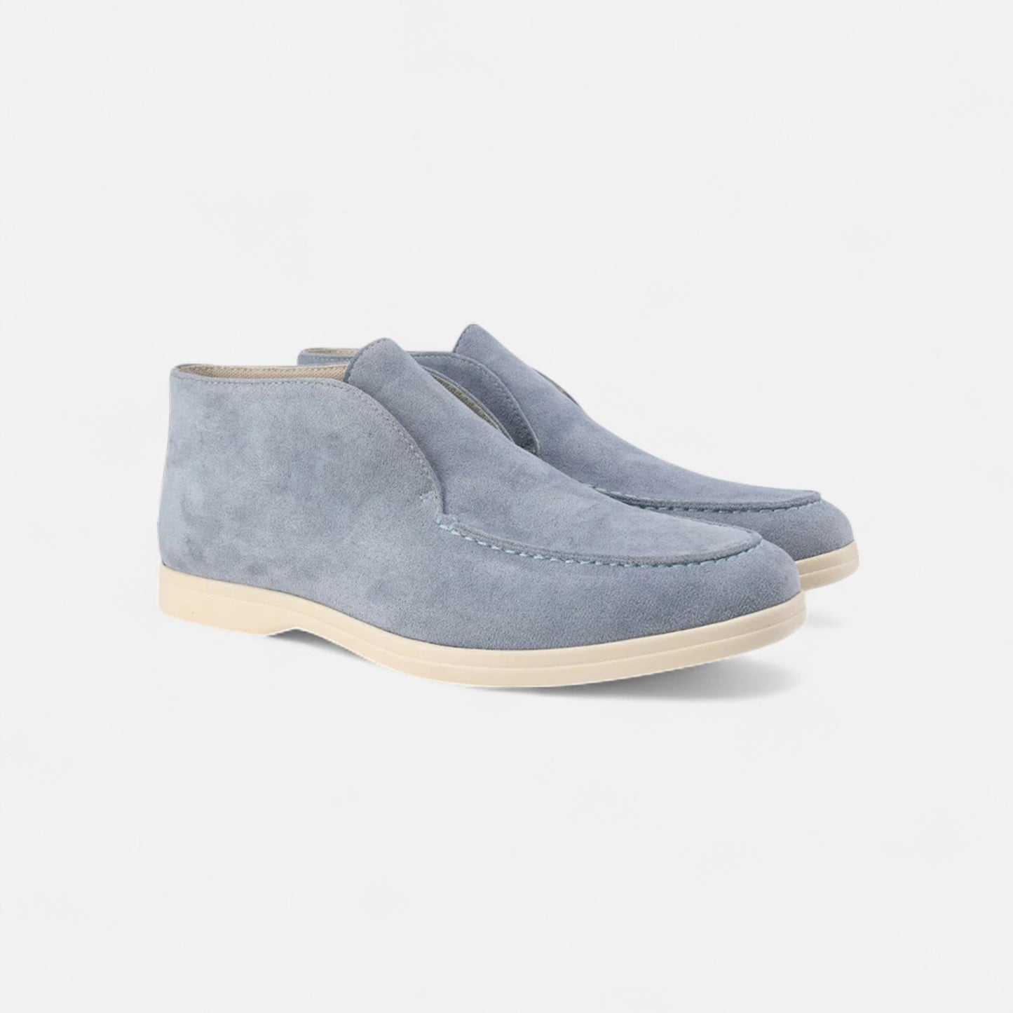 Elanclo | Men’s High Suede Slip-On Loafers