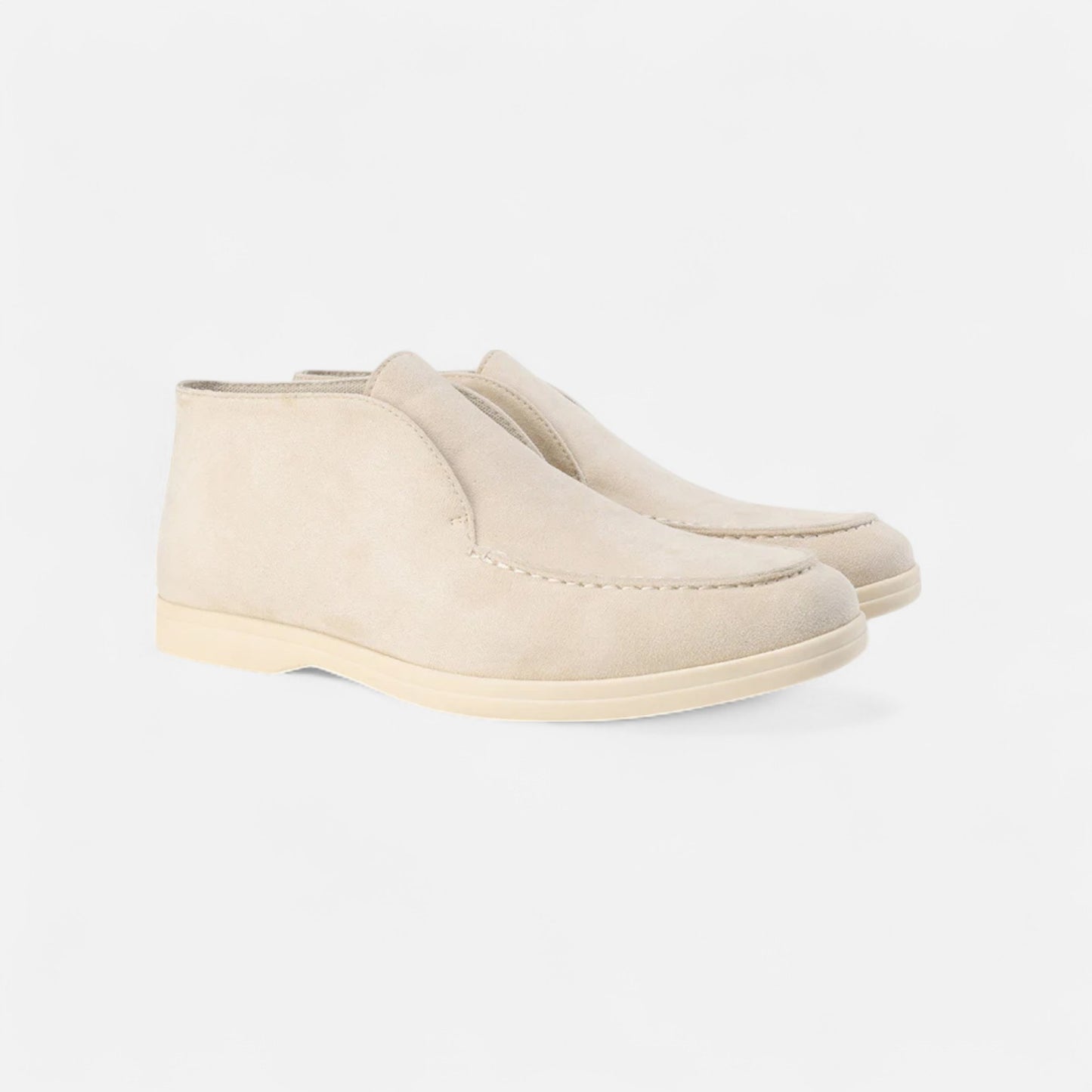 Elanclo | Men’s High Suede Slip-On Loafers