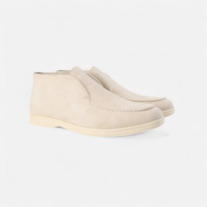 Elanclo | Men’s High Suede Slip-On Loafers