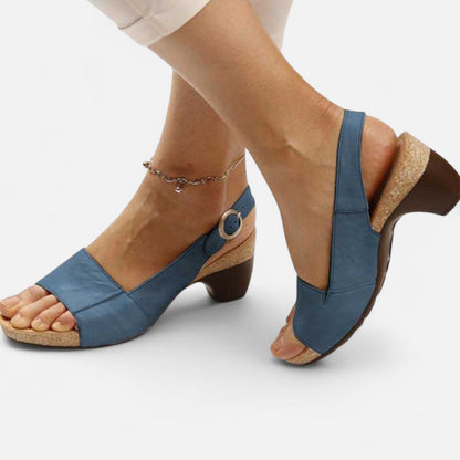 Elanclo | Women’s Orthopedic Heeled Comfort Sandals