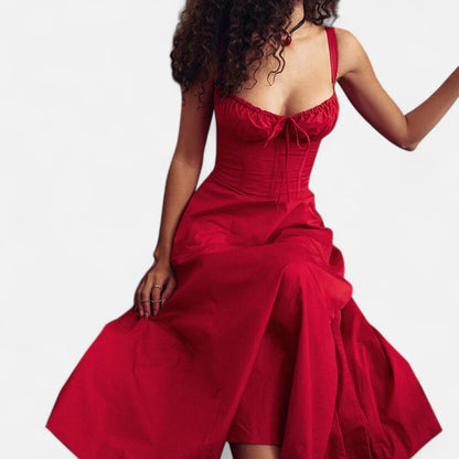Elanclo | Women’s Vintage Bloom Bustier Dress