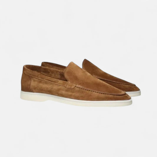 Elanclo | Men’s Heritage Suede Penny Loafers